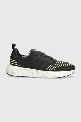 Adidas: Чёрные кроссовки  Swift Run