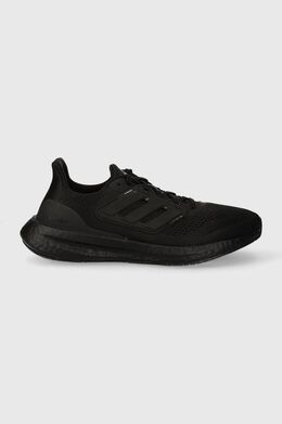 Adidas: Чёрные кроссовки  PureBoost