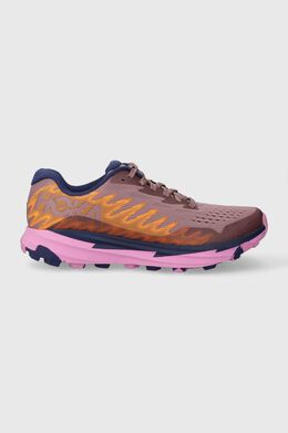 HOKA: Фиолетовые кроссовки 