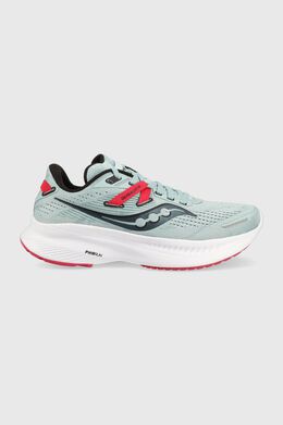 Saucony: Голубые кроссовки 