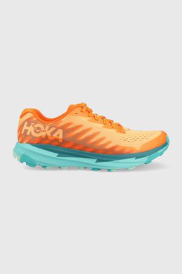 HOKA: Оранжевые кроссовки 