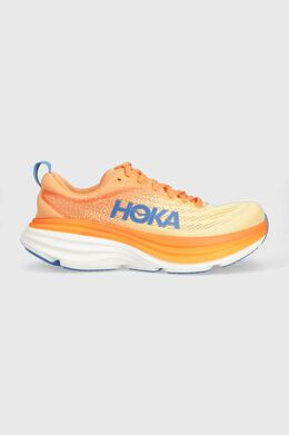 HOKA: Оранжевые кроссовки 