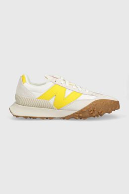 New Balance: Серые кроссовки 