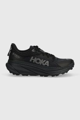 HOKA: Чёрные кроссовки 