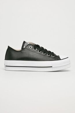 Converse: Чёрные кроссовки  Chuck Taylor All Star Lift