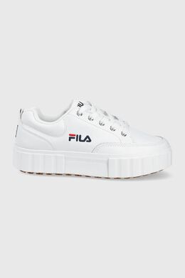 Fila: Белые кроссовки  Sandblast