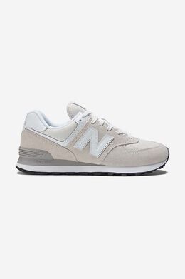 New Balance: Бежевые кроссовки 