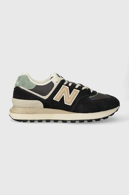 New Balance: Чёрные кроссовки  574