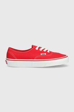 Vans: Красные кроссовки 