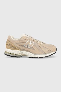 New Balance: Бежевые кроссовки 