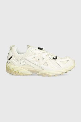 New Balance: Бежевые кроссовки 