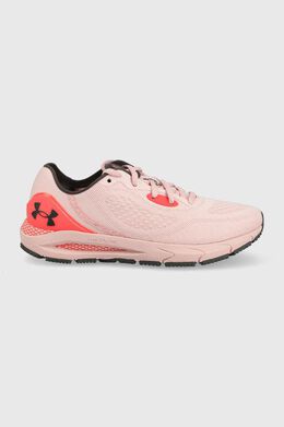 Under Armour: Розовые кроссовки  HOVR Sonic