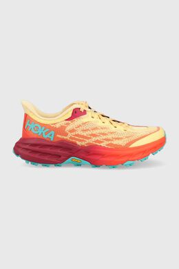 HOKA: Оранжевые кроссовки 