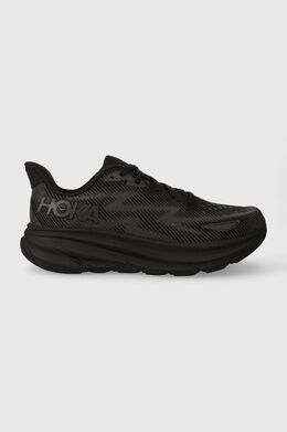 HOKA: Чёрные кроссовки 