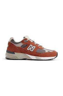 New Balance: Коричневые кроссовки 