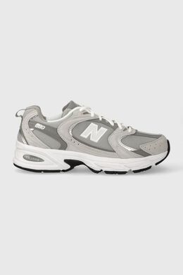 New Balance: Серые кроссовки  530