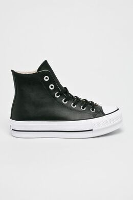 Converse: Чёрные кроссовки 