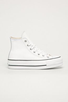 Converse: Белые кроссовки 