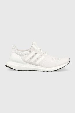 Adidas: Белые кроссовки  UltraBoost