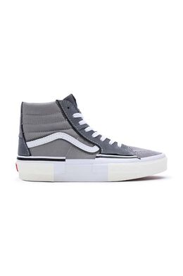 Vans: Серые кроссовки Sk8-Hi