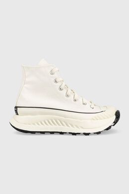 Converse: Бежевые кроссовки  Chuck 70