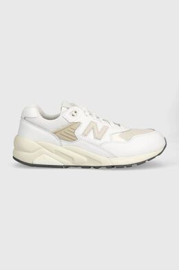 New Balance: Белые кроссовки 