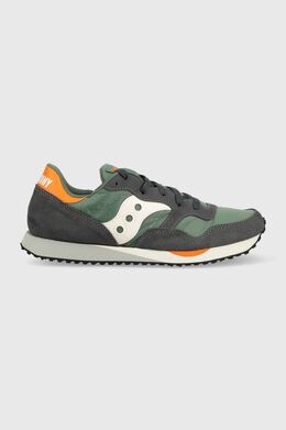 Saucony: Зелёные кроссовки 