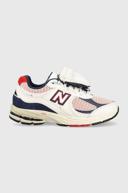 New Balance: Бежевые кроссовки 