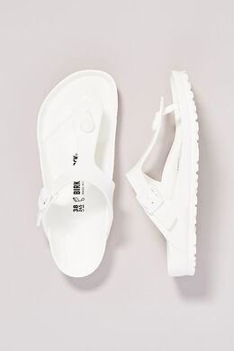 Birkenstock: Белые сандалии  Gizeh Eva