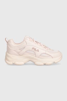 Fila: Розовые кроссовки  Strada