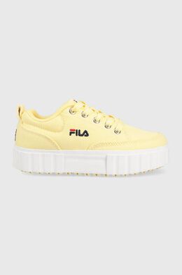 Fila: Жёлтые кроссовки 