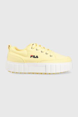 Fila: Жёлтые кроссовки 