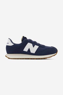 New Balance: Синие кроссовки 