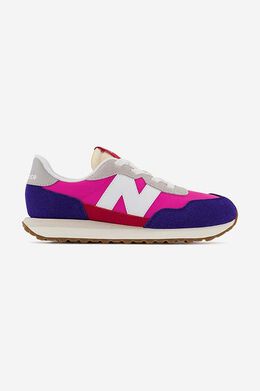 New Balance: Розовые кроссовки 