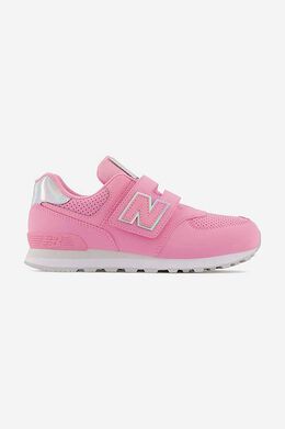 New Balance: Розовые кроссовки 