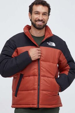 The North Face: Коричневая куртка 