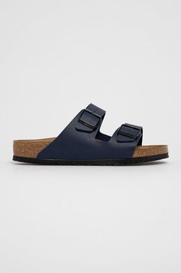 Birkenstock: Тёмные шлёпанцы 