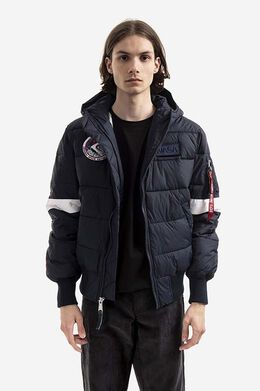 Alpha Industries: Тёмный пуховик