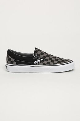 Vans: Чёрные мокасины 