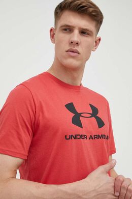 Under Armour: Бордовая футболка 