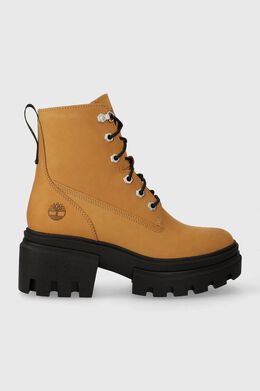 Timberland: Коричневые ботинки