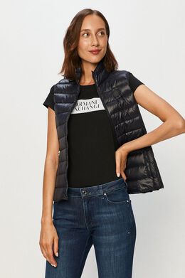 Armani Exchange: Тёмный жилет 