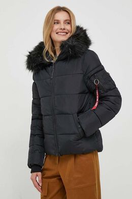 Alpha Industries: Пуховик с капюшоном 