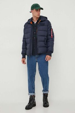 Alpha Industries: Пуховик с капюшоном 