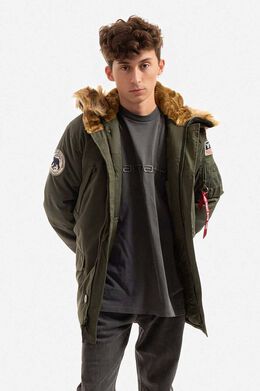 Alpha Industries: Зелёная куртка 