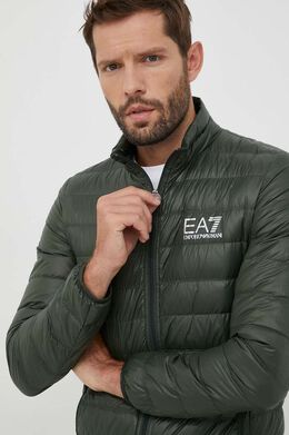 EA7 EMPORIO ARMANI: Зелёный пуховик