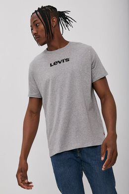 Levi's: Серая футболка 