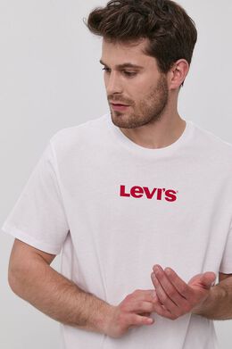 Levi's: Белая футболка 