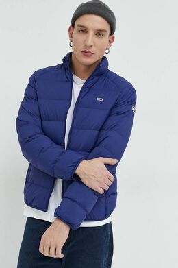 Tommy Jeans: Синий пуховик