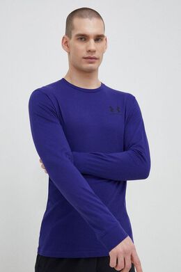 Under Armour: Фиолетовая футболка 